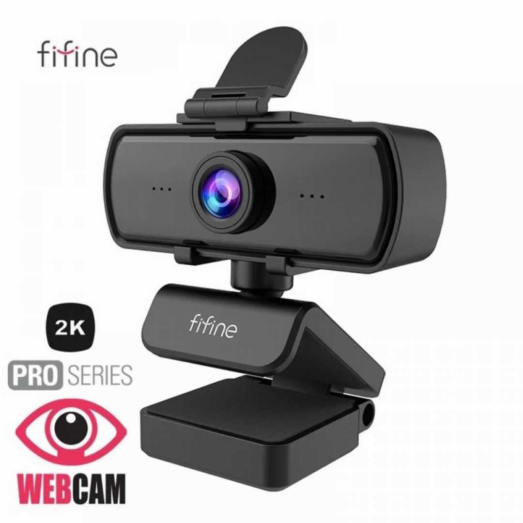 Fifine,K420,Webcam,1440P,,2K,Web,Camera,With,Privacy,Cover,&,Tripod