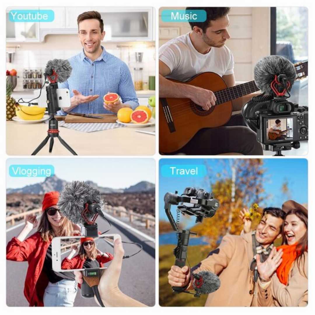 BOYA MM1,
Vlogging microphone,
YouTube microphone,
Smartphone microphone,
PC microphone,
DSLR microphone,
BOYA BY-MM1,