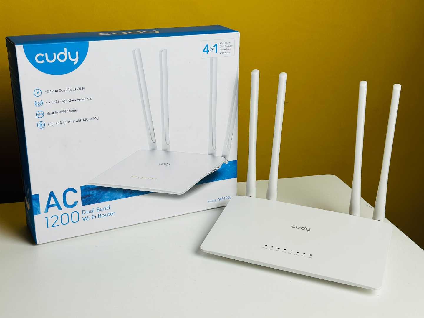 Cudy,WR1200,AC1200,Dual,Band,Smart,Wi-Fi,Router